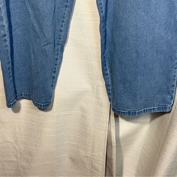 Woman Within Light Blue Denim with elastic waistband size 18/20 - Picture 5 of 6